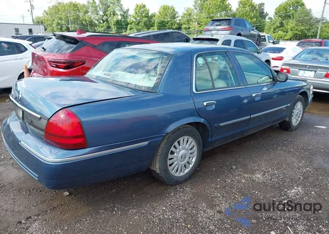 2008 Mercury Grand Marquis Gs from USA, damaged, VIN 2MEFM74V38X610760